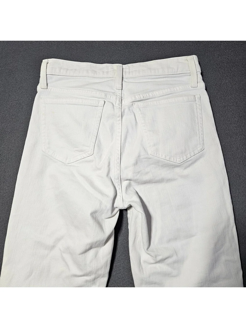 J.Crew Women Skinny Jeans Size 27 Tall White Casual Denim 9
